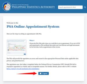 appointment.psa.gov.ph cabanatuan